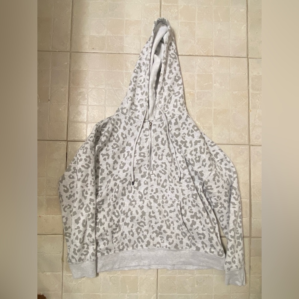 hippie rose cheetah womens jacket Medium